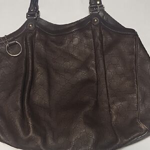 Gucci Brown Leather Women's Bag